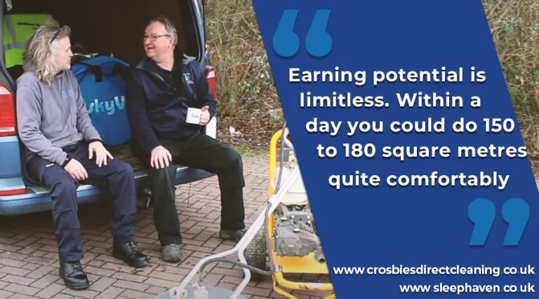 Earn up to £500 per day with a pressure washing business