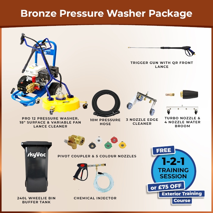 Bronze Pressure Washer Package