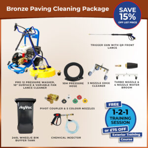 Bronze Paving Cleaning Package