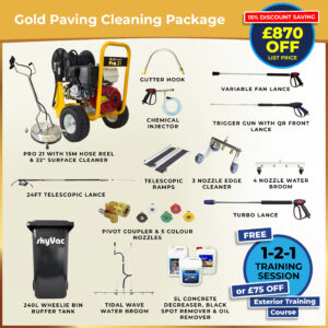Gold Paving Cleaning Package