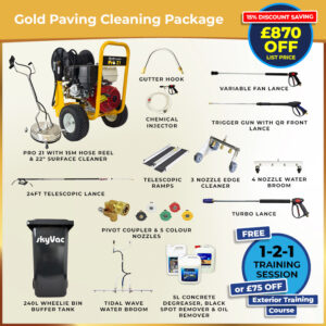 Gold Paving Cleaning Package