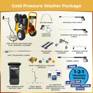 Gold Pressure Washer Package
