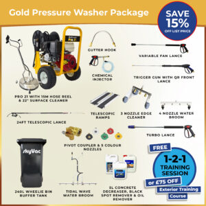 Gold Pressure Washer Package