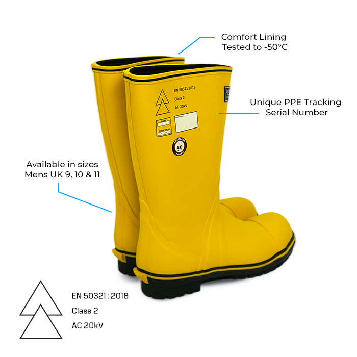 Quatro Dielectric Thermal Safety Boots - Image 2